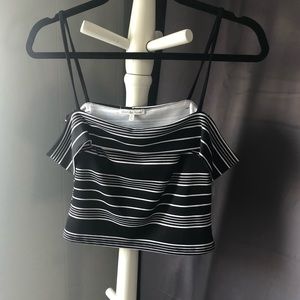 Stripped crop top!